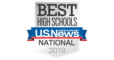 U.S. News 'Best High Schools' awards logo